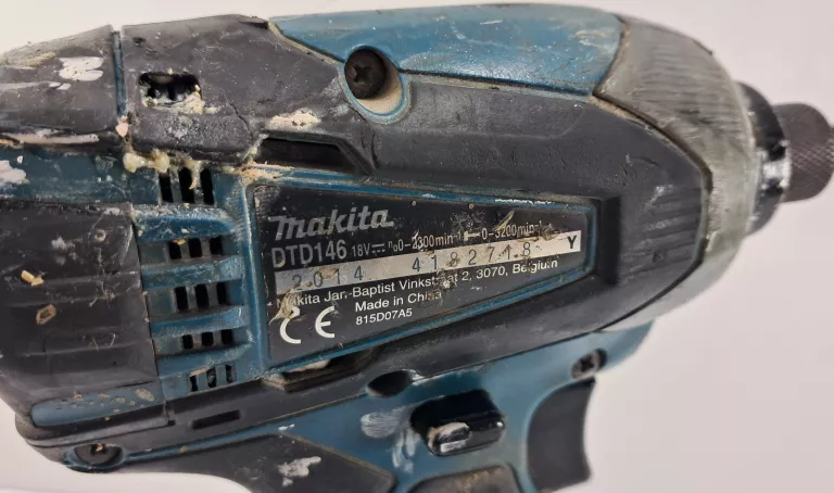 ZAKRĘTARKA UDAROWA MAKITA DTD146 + AKU 4.0AH