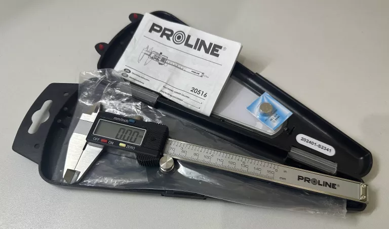 SUWMIARKA ELEKTRONICZNA 150 MM, DOKŁADNOŚĆ 0,03 MM PROLINE