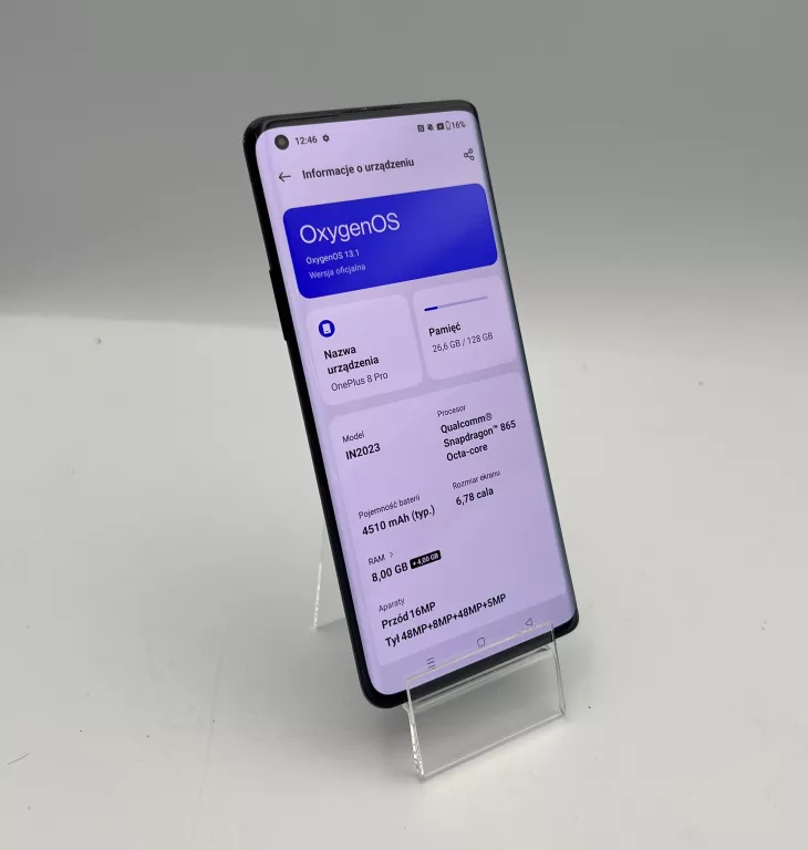 TELEFON ONEPLUS 8 PRO 8/128GB
