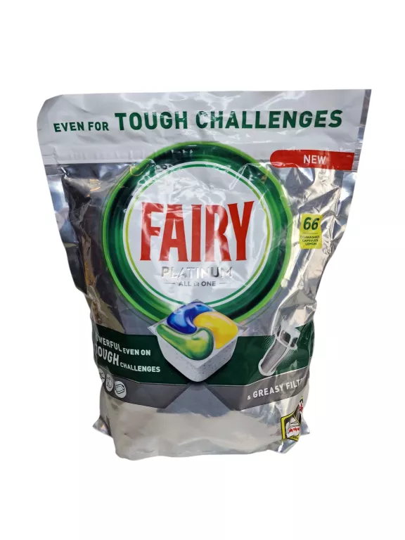 FAIRY PLATINUM TABLETKI DO ZMYWARKI ALL IN ONE, 66 TABLETEK