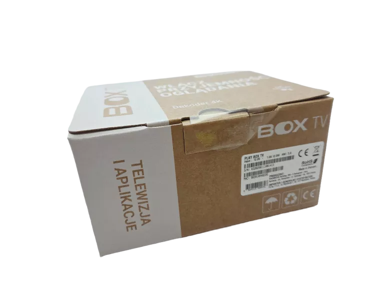 DEKODER 4K PLAY BOX TV