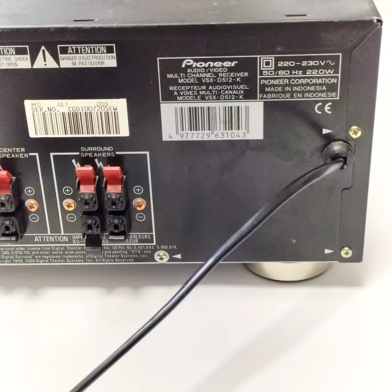 AMPLITUNER PIONEER VSX-D512 OKAZJA