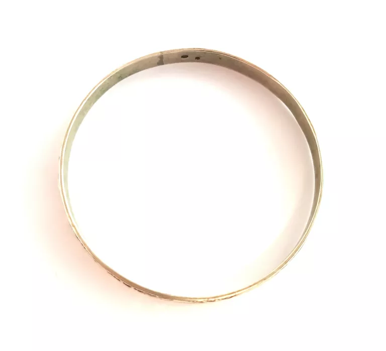 STARA SREBRNA BRANSOLETKA WARMET KOŁO ŚREDNICA: 66MM 16,87G