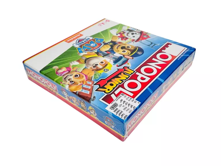 GRA PLANSZOWA MONOPOLY JUNIOR PSI PATROL