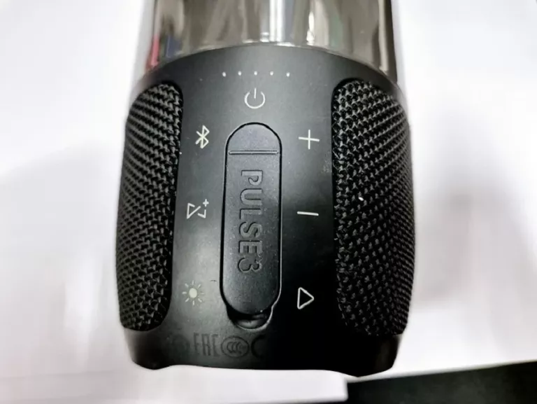 GŁOŚNIK JBL PULSE 3 + ŁADOWARKA ORYGINALNA LED WODOSZCZELNY