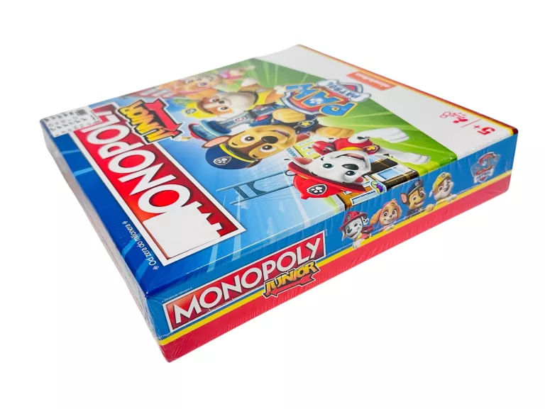 GRA PLANSZOWA MONOPOLY JUNIOR PSI PATROL