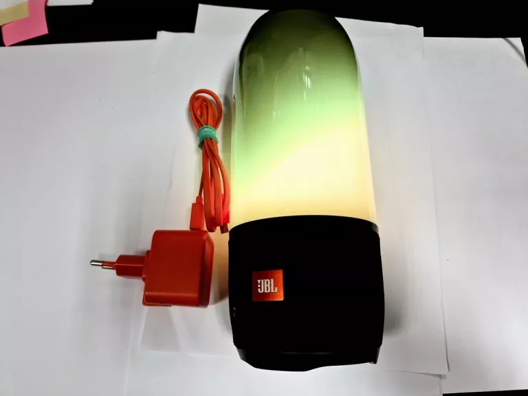 GŁOŚNIK JBL PULSE 3 + ŁADOWARKA ORYGINALNA LED WODOSZCZELNY