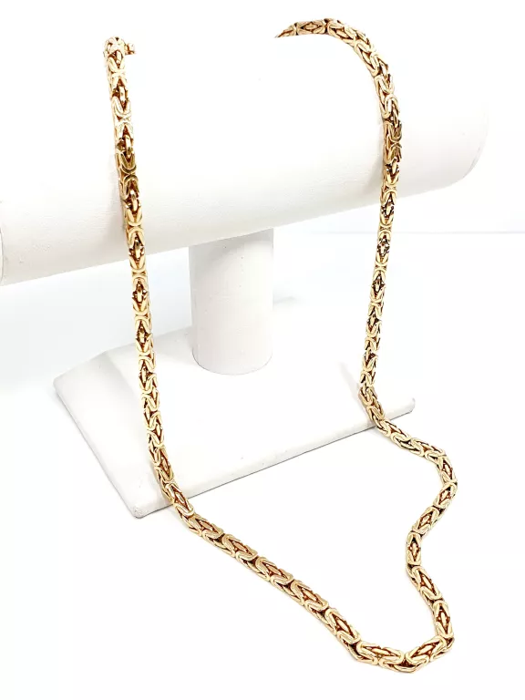 NIENOSZONY ZŁOTY ŁAŃCUCH - SPLOT KRÓLEWSKI - 585 14K 60CM 62,83G