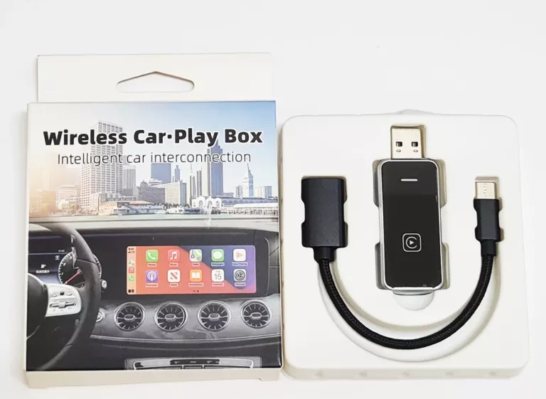 CAR PLAY WIERLESS BOX BEZPRZEWODOWY ADAPTER SAMOCHODOWY