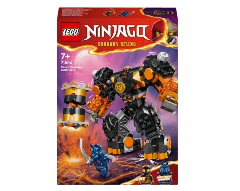 LEGO 71806 NINJAGO MECH ŻYWIOŁU ZIEMI COLE’A