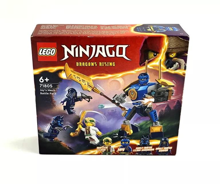KLOCKI LEGO NINJAGO 71805 ZESTAW BITEWNY Z MECHEM JAYA