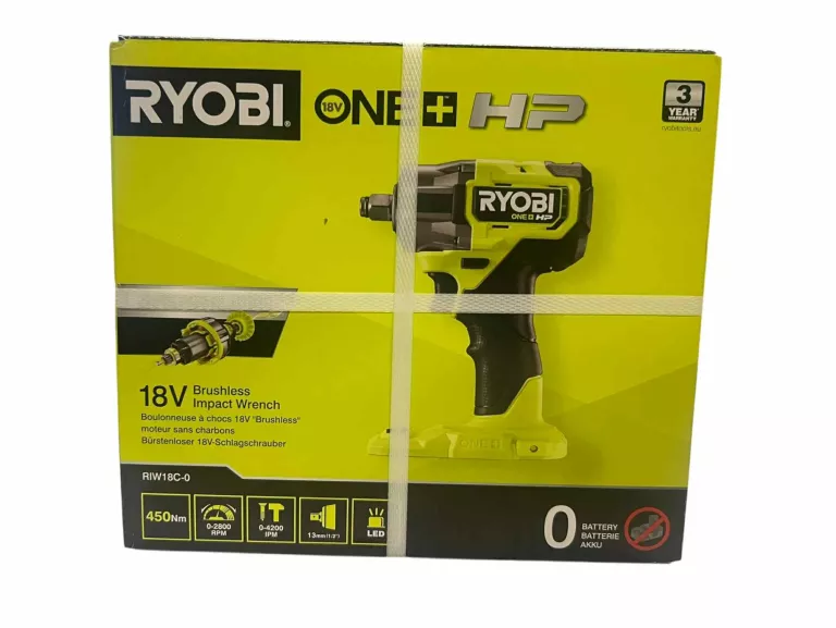 RYOBI KLUCZ UDAROWY 18V RIW18C-0 450NM ONE+ 1/2