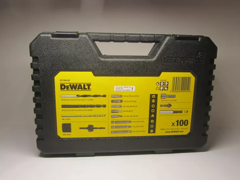 ZESTAW WIERTEŁ I BITÓW DEWALT DT71563-QZ
