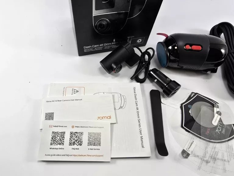 70MAI KAMERA SAMOCHODOWA OMNI X800 WIDEOREJESTRATOR 4K UHD + KARTA 128GB