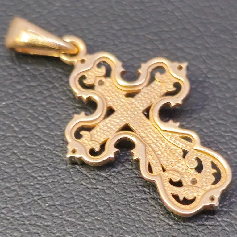 ZŁOTY KRZYŻYK 1,27G/585