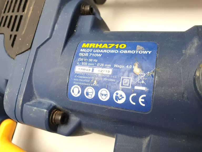 MŁOTOWIERTARKA MACALLISTER MRHA710