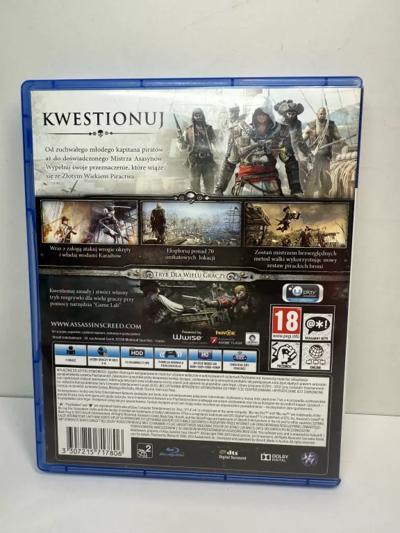 GRA PS4 ASSASSINS CREFD IV BLACK FLAG