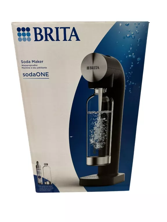 SATURATOR BRITA SODAONE CZARNY OKAZJA!! GWAR!