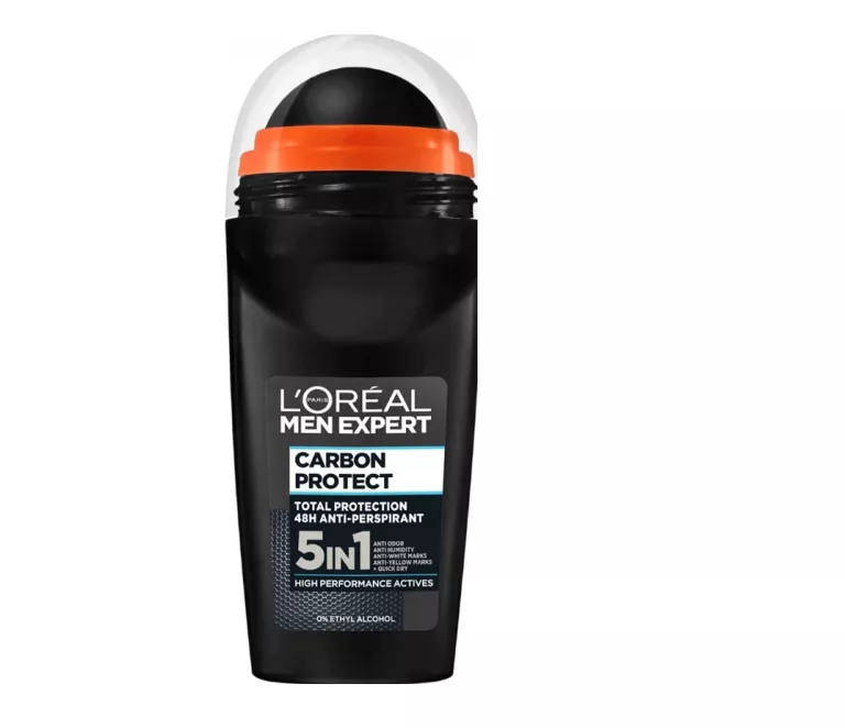 LOREAL EXPERT CARBON PROTECT 5IN1 48H ANTYPERSPIRANT W KULCE ROLL-ON 50ML