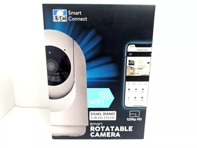 KAMERA WIFI LSC 1296P OBROTOWA WEWNĘTRZNA