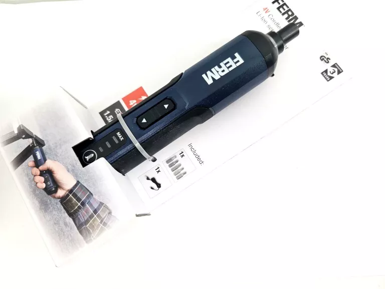 WKRĘTARKA MAGNETYCZNE KOŃCÓWKI FERM ZASILANIE AKUMULATOROWE 4V USB CDM1188