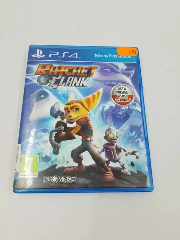 RATCHET CLANK PS4