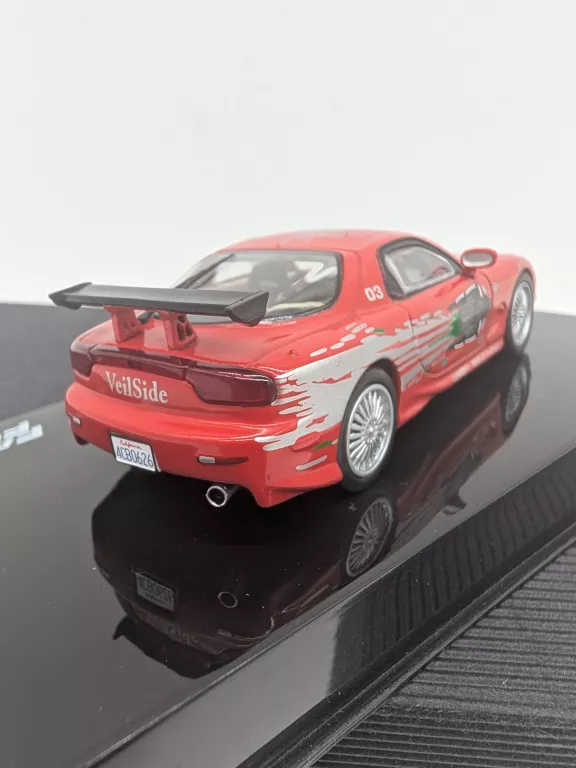 1:43 FAST & FURIOUS SZYBCY I WŚCIEKLI MAZDA RX-7 FD