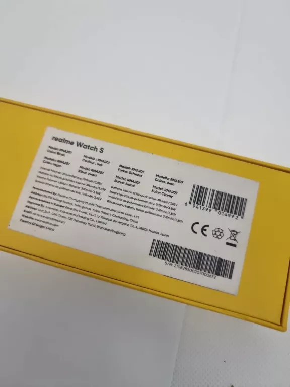 SMARTWATCH REALME WATCH S