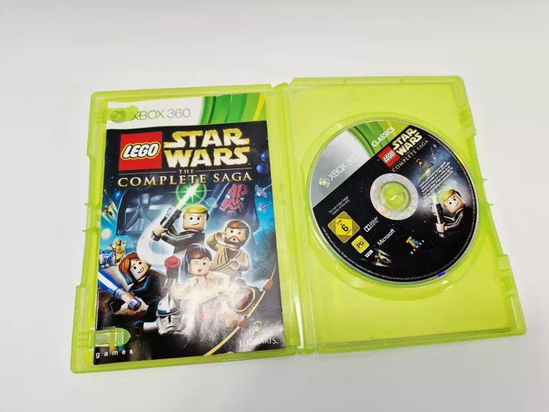 GRA LEGO STAR WARS THE COMPLETE SAGA XBOX 360