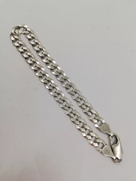 PIĘKNA SREBRNA BRANSOLETKA 925 PANTERKA 6,76G 20CM