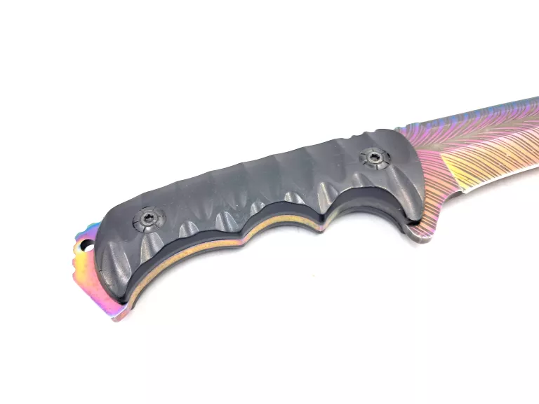 NÓŻ KANDAR N272 TĘCZOWY FULL TANG 23CM
