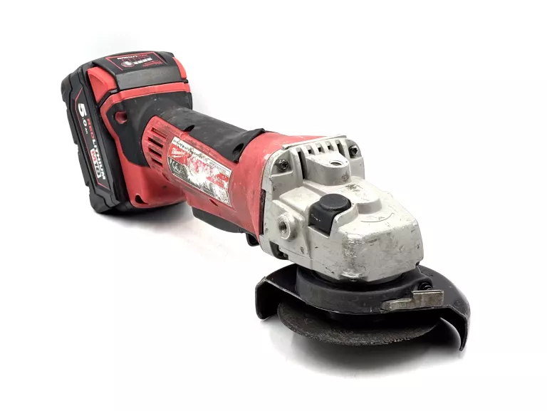 SZLIFIERKA KĄTOWA MILWAUKEE 18V 115MM HD18 AG115 M14 AKUMULATOR 5.0AH