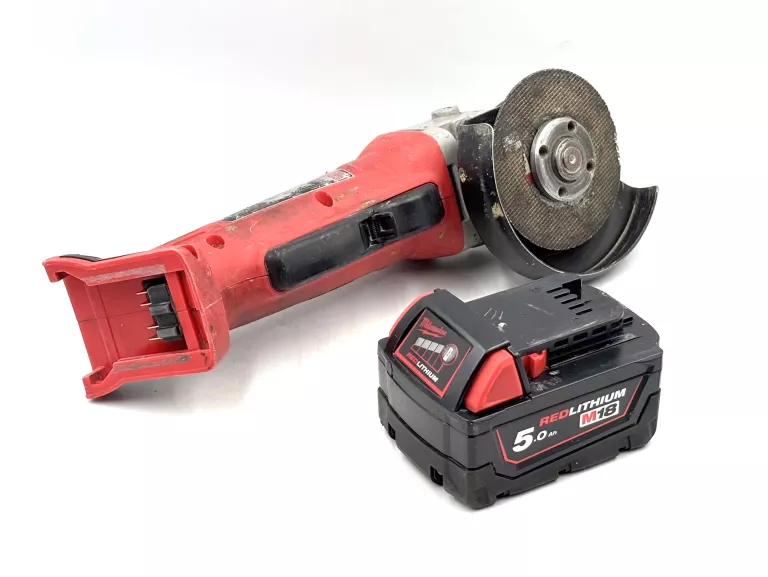 SZLIFIERKA KĄTOWA MILWAUKEE 18V 115MM HD18 AG115 M14 AKUMULATOR 5.0AH
