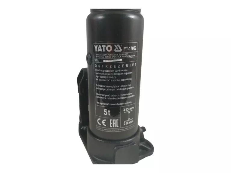 YATO PODNOŚNIK HYDRAULICZNY SŁUPKOWY 5T YT-17002
