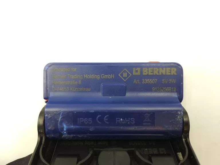 LATARKA LAMPA CZOŁOWA BERNER 2W1 LED 335507