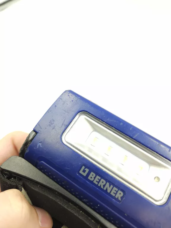 LATARKA LAMPA CZOŁOWA BERNER 2W1 LED 335507