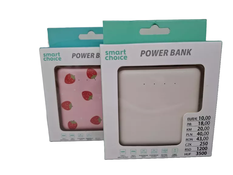 POWERBANK 10000MAH SMARTCHOICE