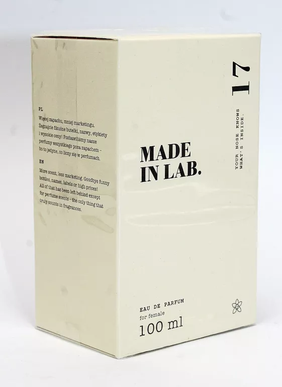 DAMSKA WODA PERFUMOWANA MADE IN LAB. 17 100ML