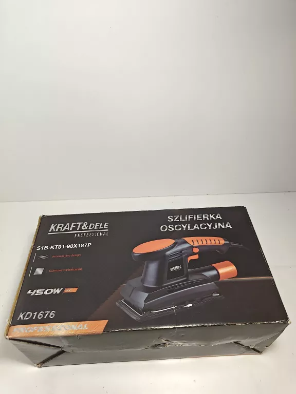 SZLIFIERKA OSCYLACYJNA 450W DO GIPSU DREWNA MOCNA