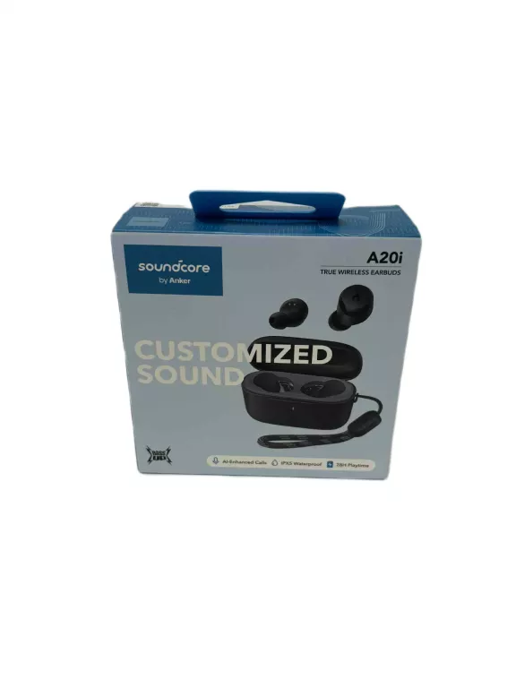 SŁUCHAWKI BLUETOOTH SOUNDCORE A20I JAK NOWE