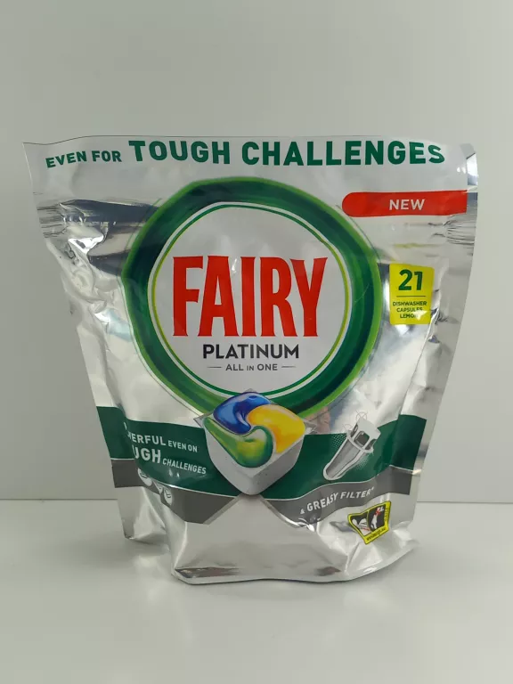 FAIRY PLATINUM KAPSUŁKI DO ZMYWARKI 21SZT