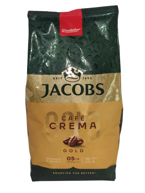 KAWA ZIARNISTA MIESZANA JACOBS CREMA GOLD 1000 G 1KG