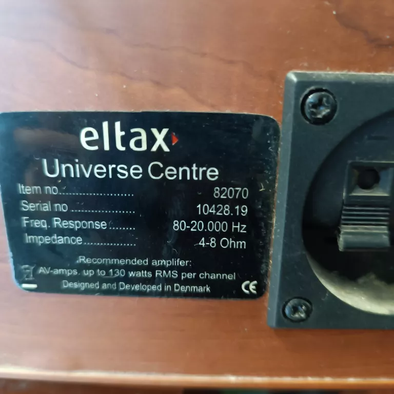 KOLUMNY ELTAX UNIVERSE DREWNO GŁOŚNIKI
