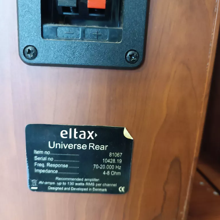 KOLUMNY ELTAX UNIVERSE DREWNO GŁOŚNIKI