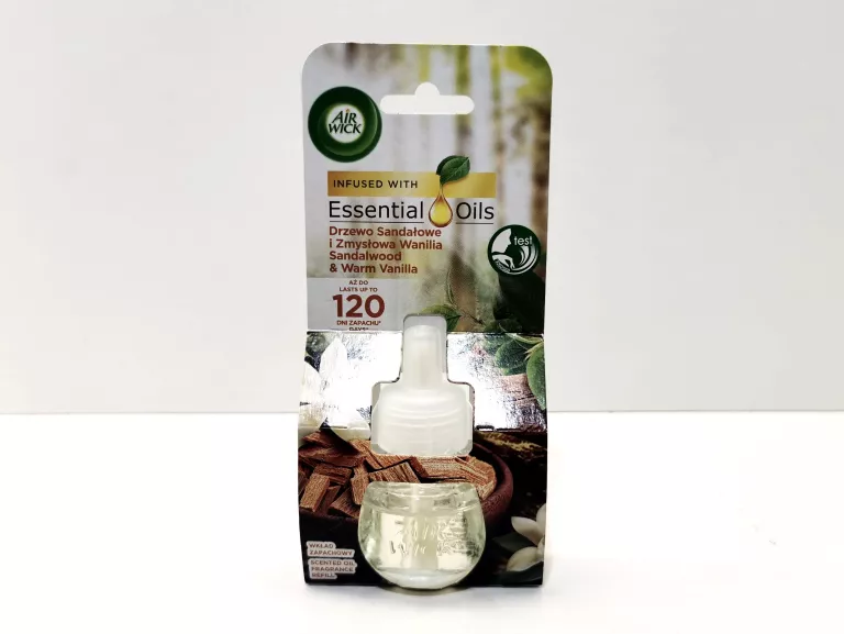 AIR WICK DRZEWO SANDAŁOWE I ZMYSŁOWA WANILIA WKŁAD / ZAPAS 19ML