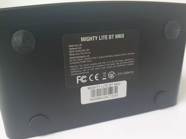 PRZENOŚNY WZMACNIACZ GITAROWY NUX MIGHTY LITE BT MKII