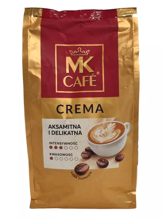KAWA ZIARNISTA MIESZANA MK CAFE CREMA 1000 G 1KG