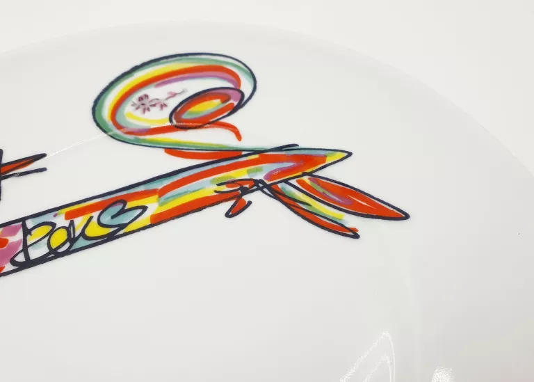 TALERZ PORCELANA ĆMIELÓW KORA 20CM