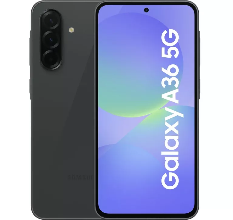 TELEFON SAMSUNG GALAXY A36 5G 6/128GB 6.7" 120HZ CZARNY KOMPLET
