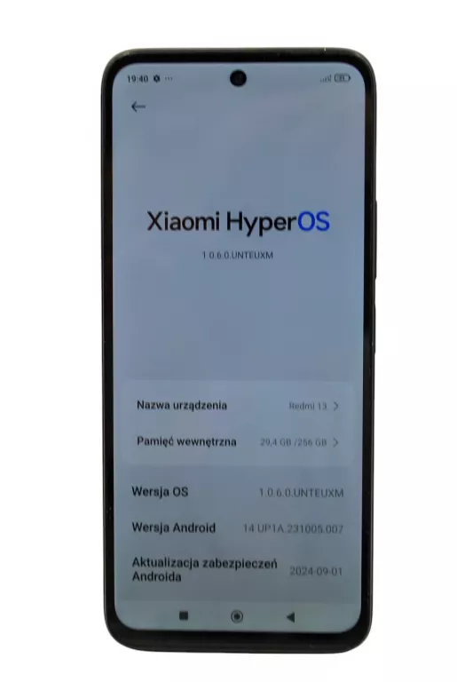 TELEFON SMARTFON XIAOMI REDMI NOTE 13 8 GB / 256 GB